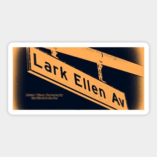 Lark Ellen Avenue, Azusa, CA by Mistah Wilson Sticker